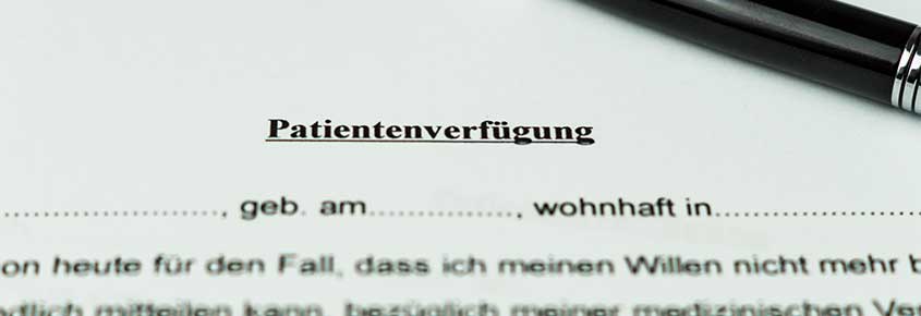 Patientenverfügung